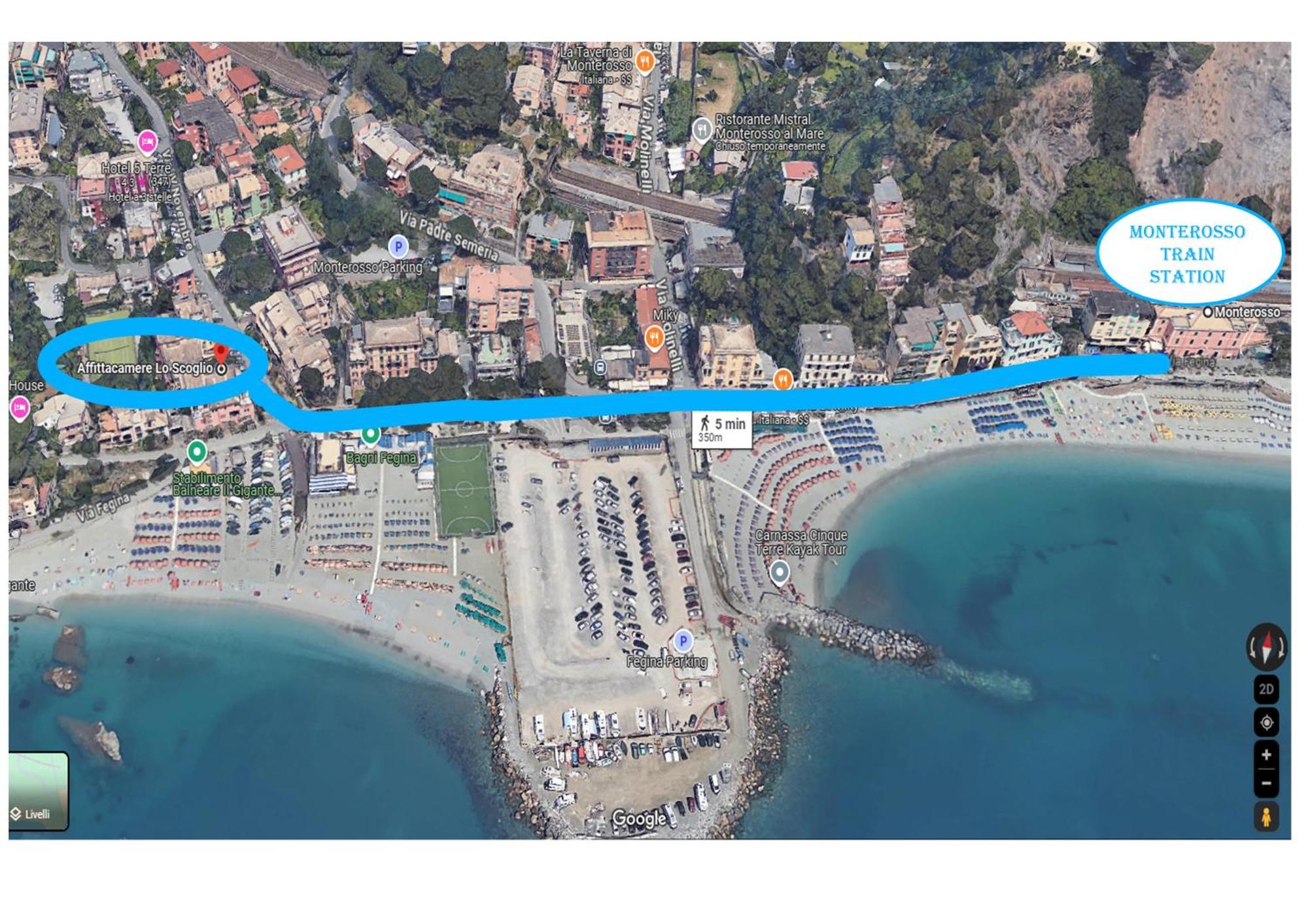Affittacamere Lo Scoglio Monterosso al Mare Zewnętrze zdjęcie